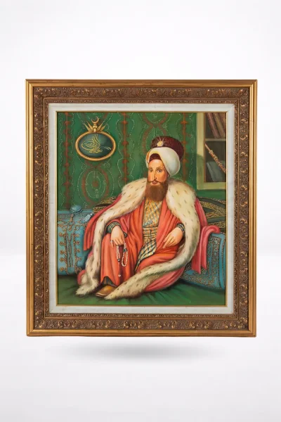 Cihan Hükümdarının İhtişamı: Kanuni Sultan Süleyman ve Altın Çağ Temalı Tablo