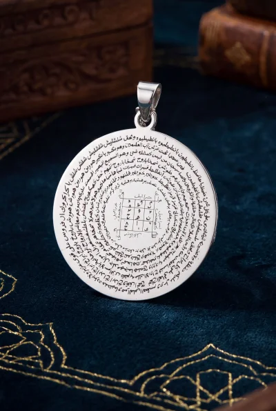 Berhetiyye (Ahd-i Kadîm) Temalı Gümüş Kolye