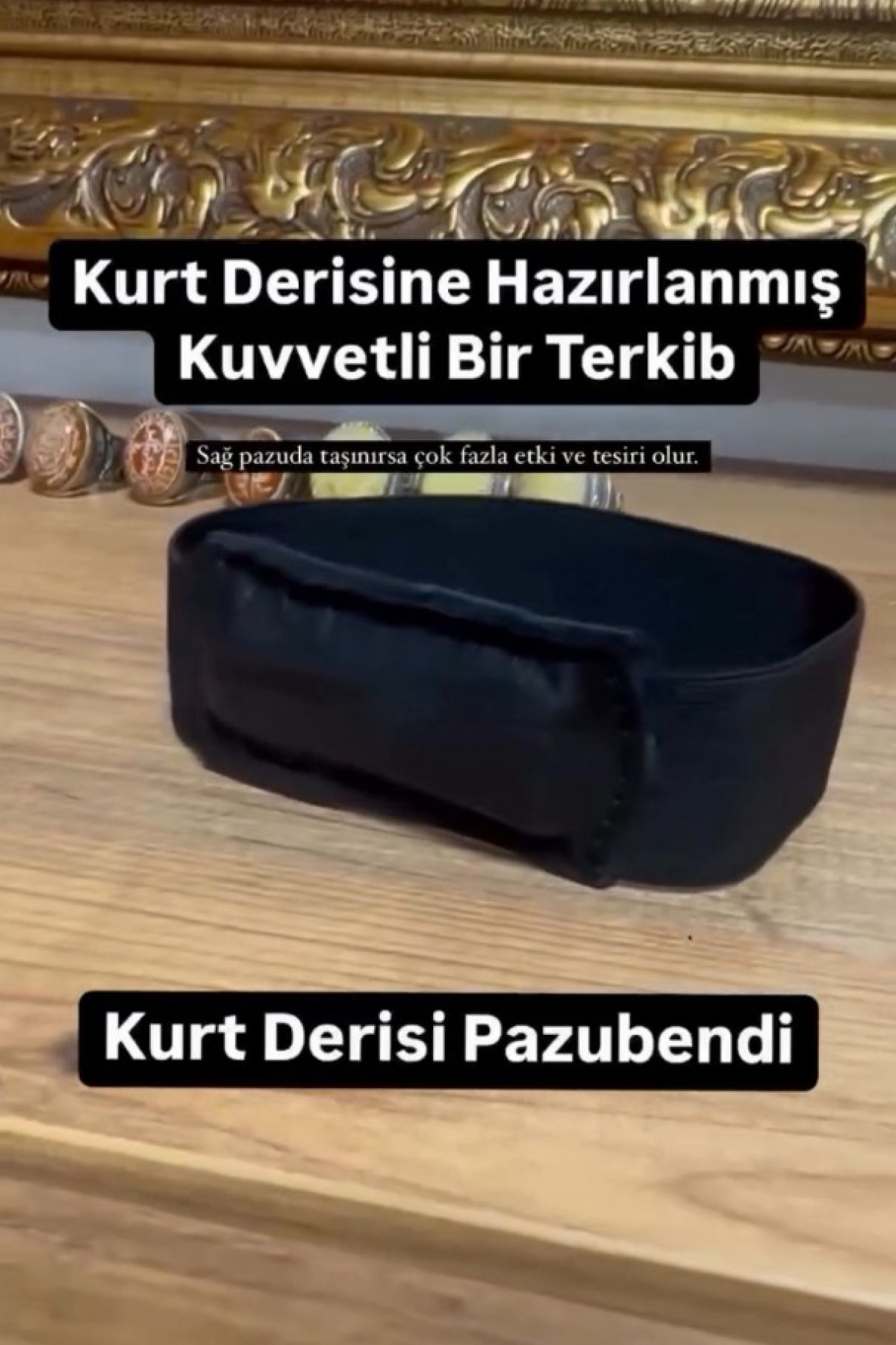 Kurt Derisi Pazu Bandı Kurt Derisi Pazu Bandı