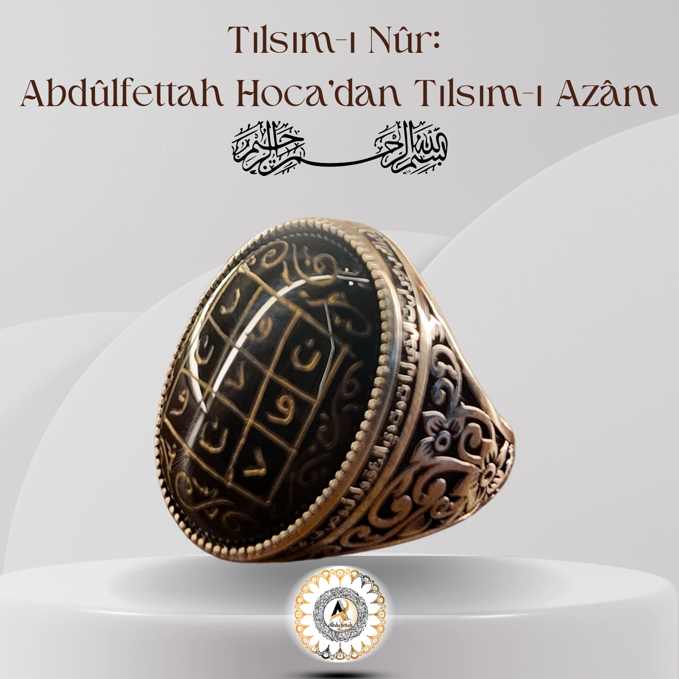 Abdûlfettah Hoca Tılsım-ı Nûr özel çalışması.