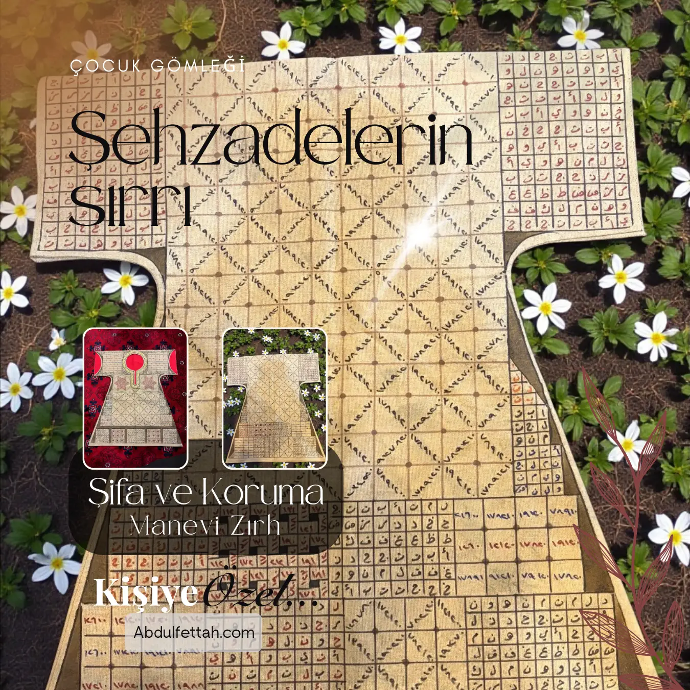 Ezber kuvveti, odaklanma ve sınav stresi için Havâs ilmiyle işlenmiş çocuk koruma vefki detayı.