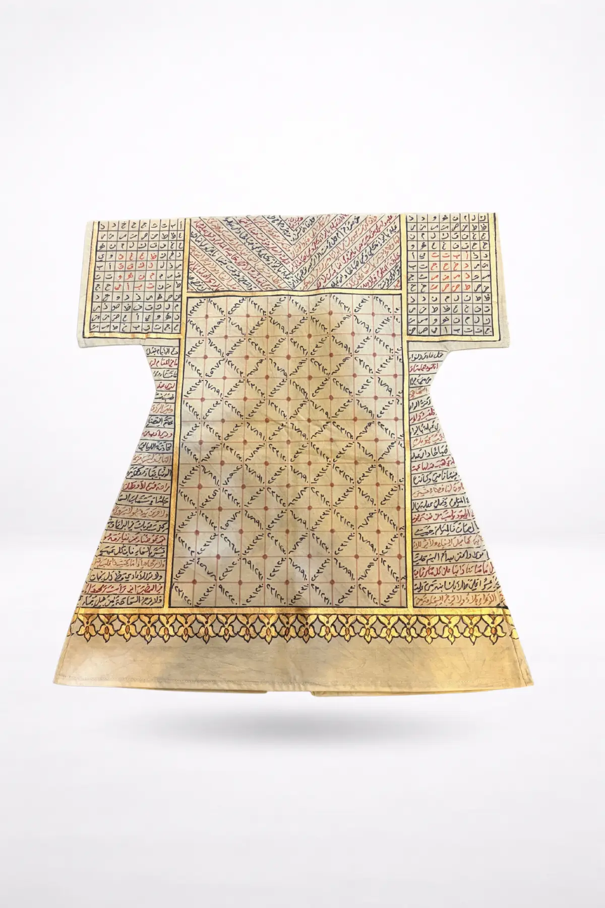 Gece korkuları ve kabuslar için çocuklara özel hazırlanan, sükunet ve koruma vefkli tılsımlı gömlek.