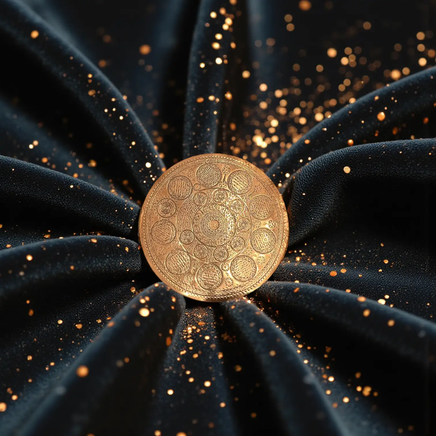 Düşmanlardan ve nazardan korunma sağlayan el yapımı bakır tılsım.