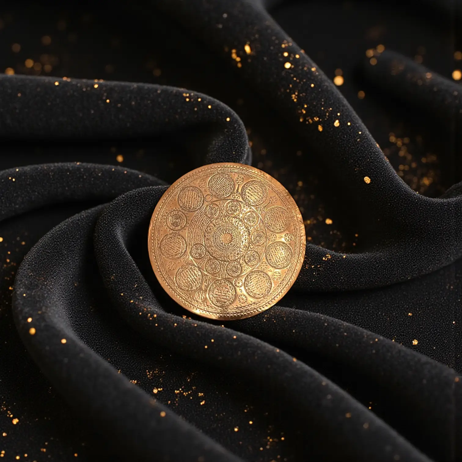 Ebced ve yıldız hesabına göre hazırlanan Mühr-ü İsm-i Celâl detayı.