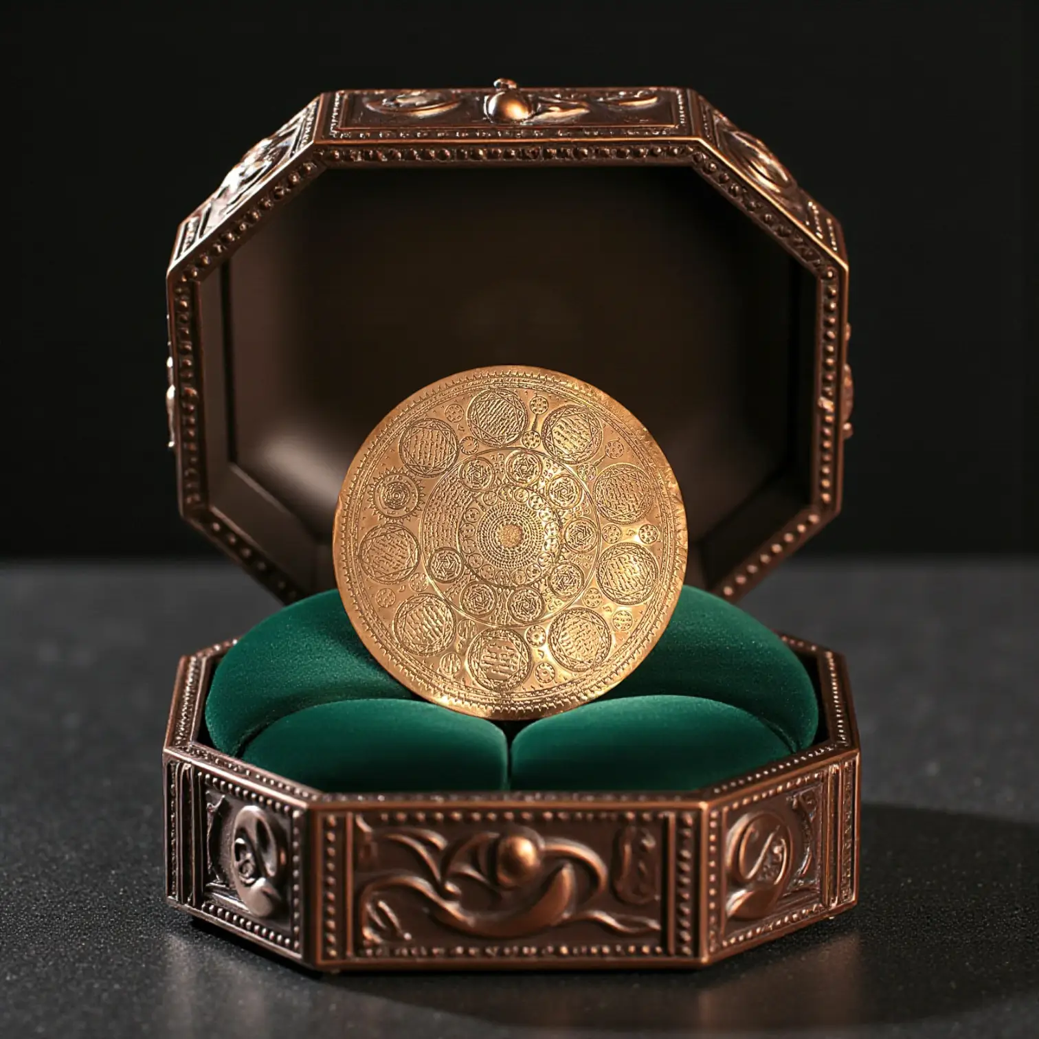 Abdülfettah Hoca tasarımı kudret ve irade levhası.