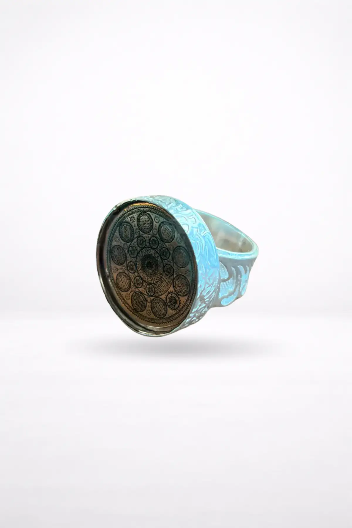 İsmi Azam Vefkli Gümüş Yüzük: Havas İlmiyle İşlenmiş Manevi Zırh ve Heybet Tılsımı