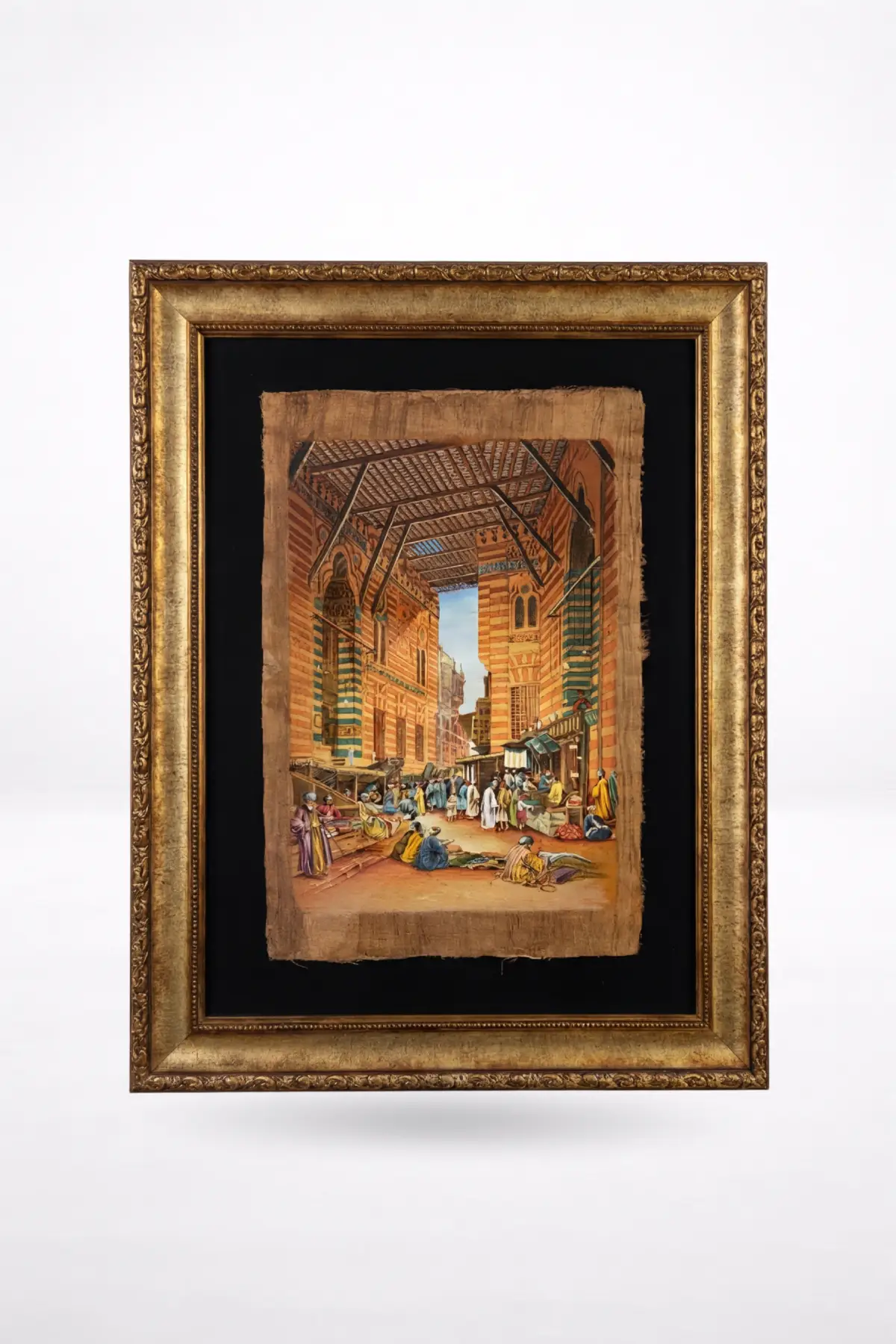 Zamanın Tozlu Sayfalarından Duvarınıza: Babil Dönemi Temalı El Yapımı Tablo