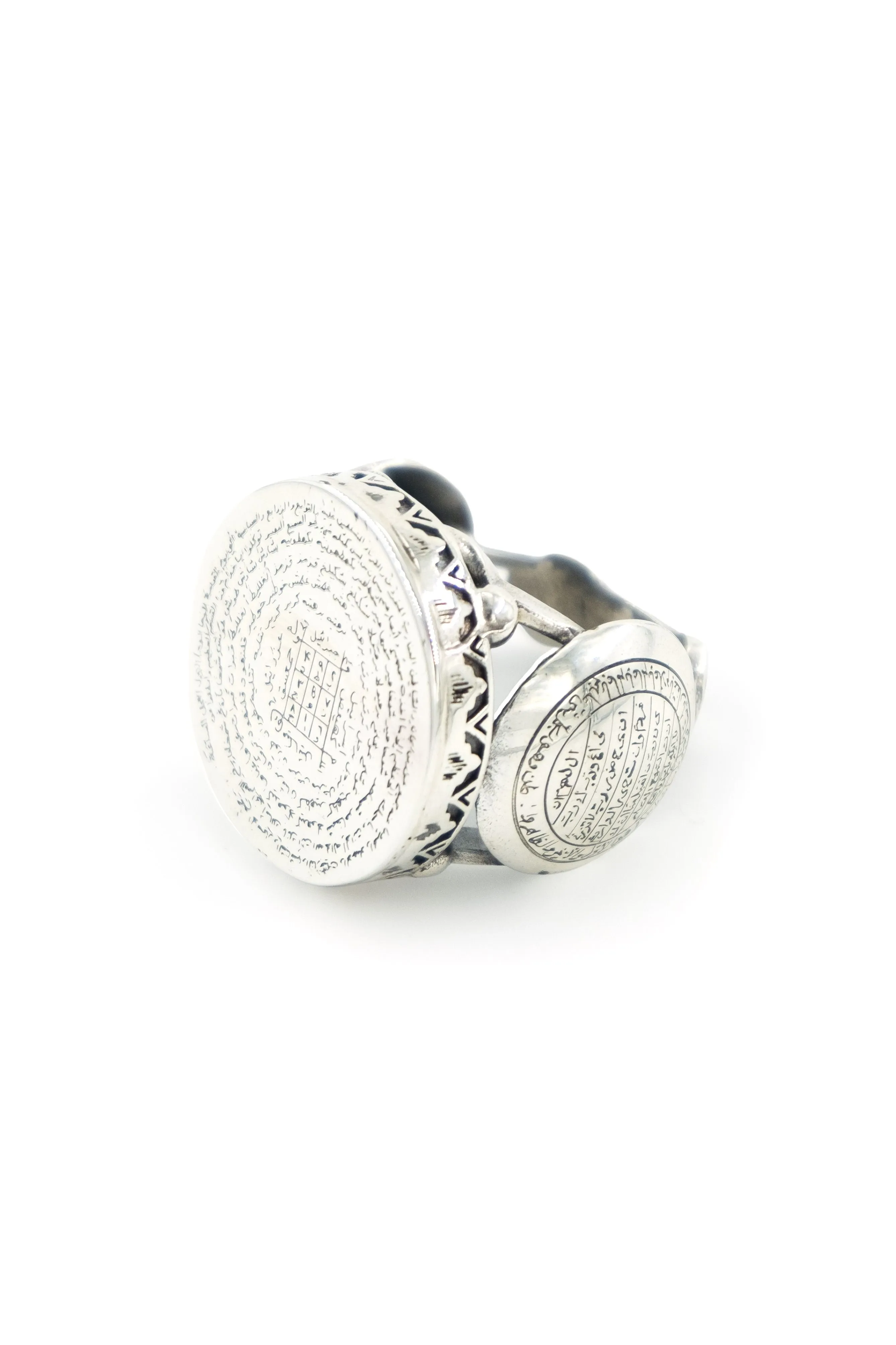 Berhetiyye (Ahd-i Kadîm) & Hızır Gülü Temalı Gümüş Yüzük