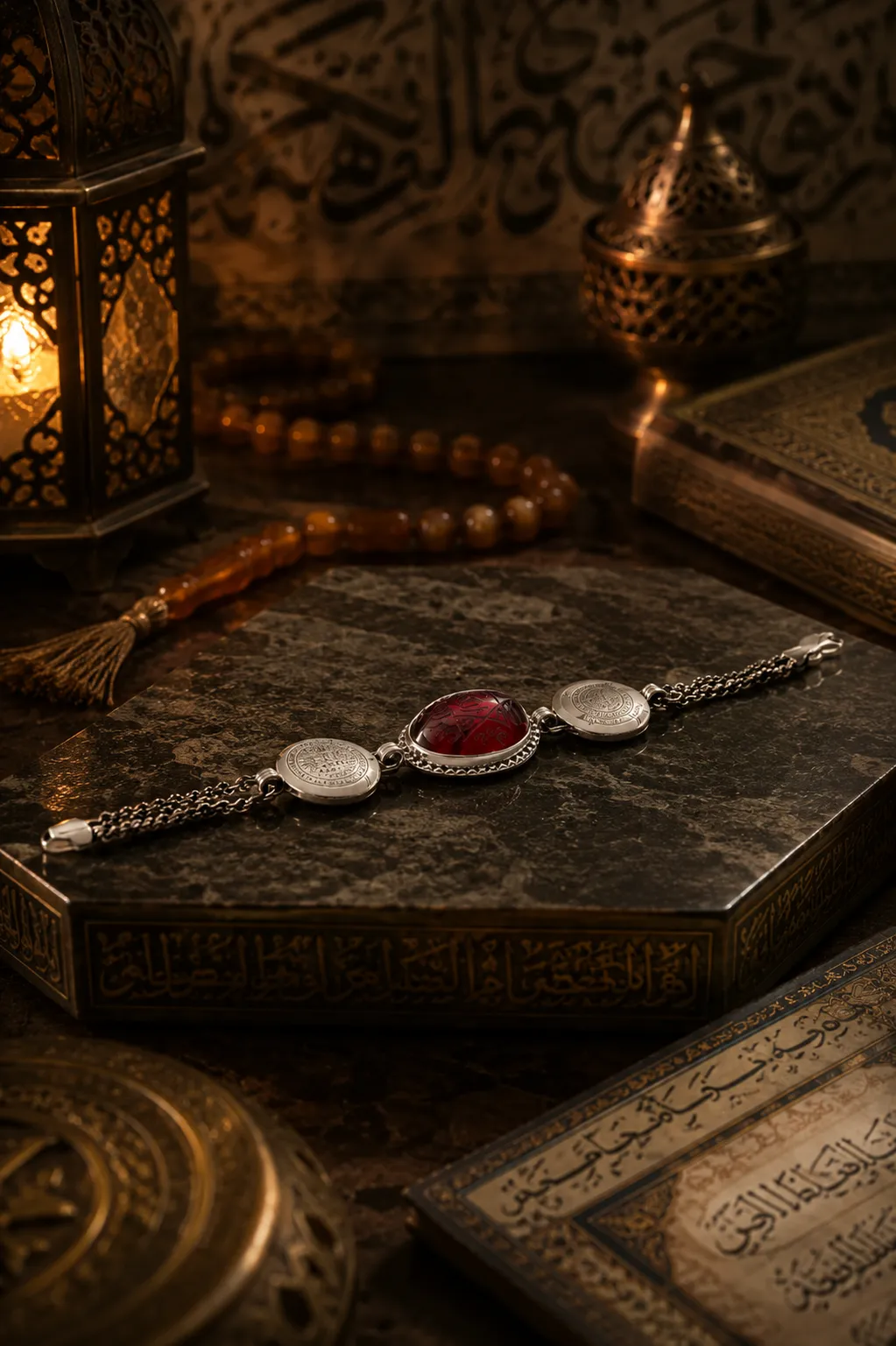 Tılsım-ı Süleyman, Hızır (a.s) ve Hz. Hamza (r.a.) Mühürlü Hakiki Kan Taşı Seti