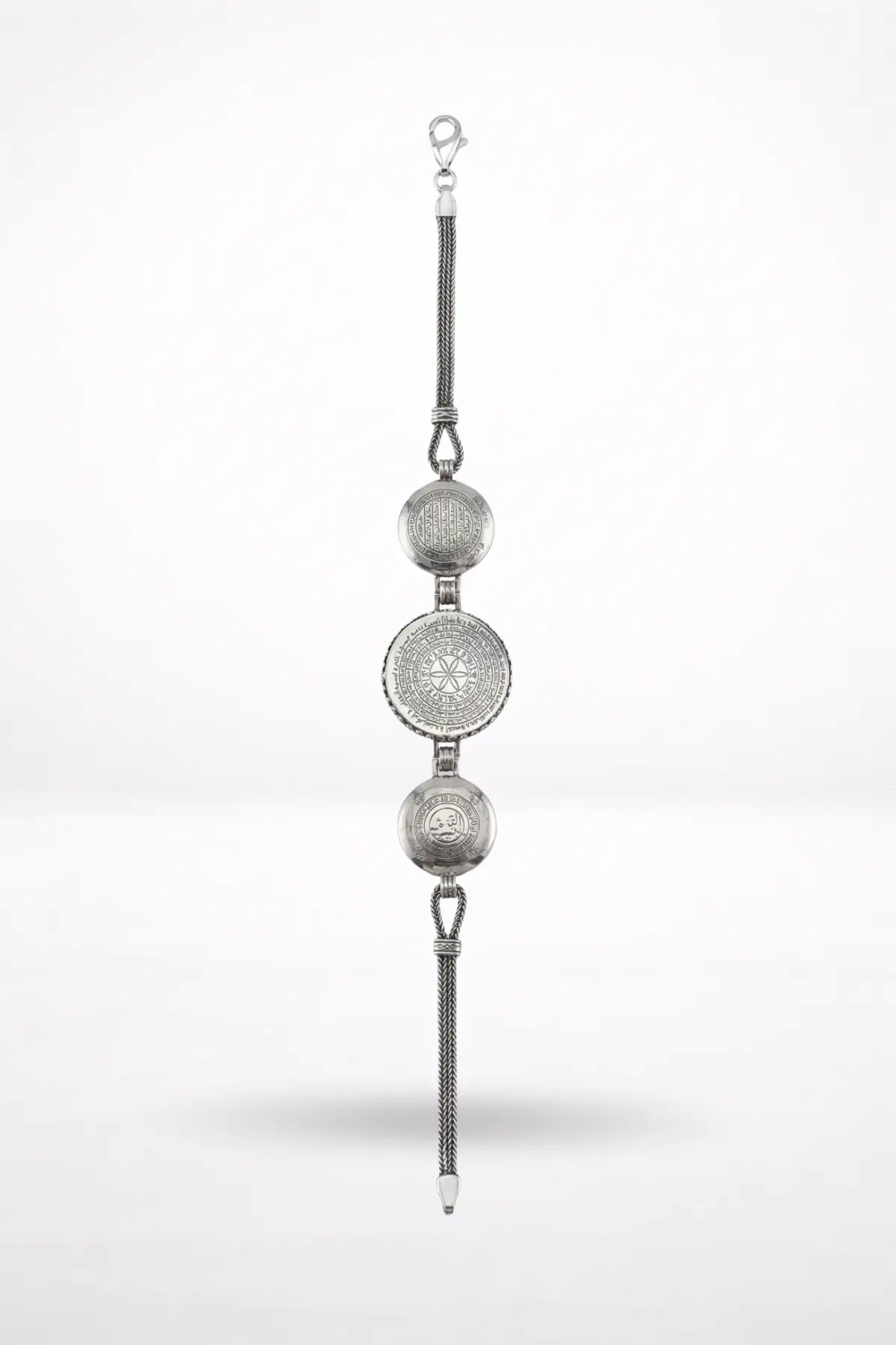 Mühr-ü Şerif ve Hıfz Ayetleri Gümüş Bileklik - Eksiksiz Manevi Zırh