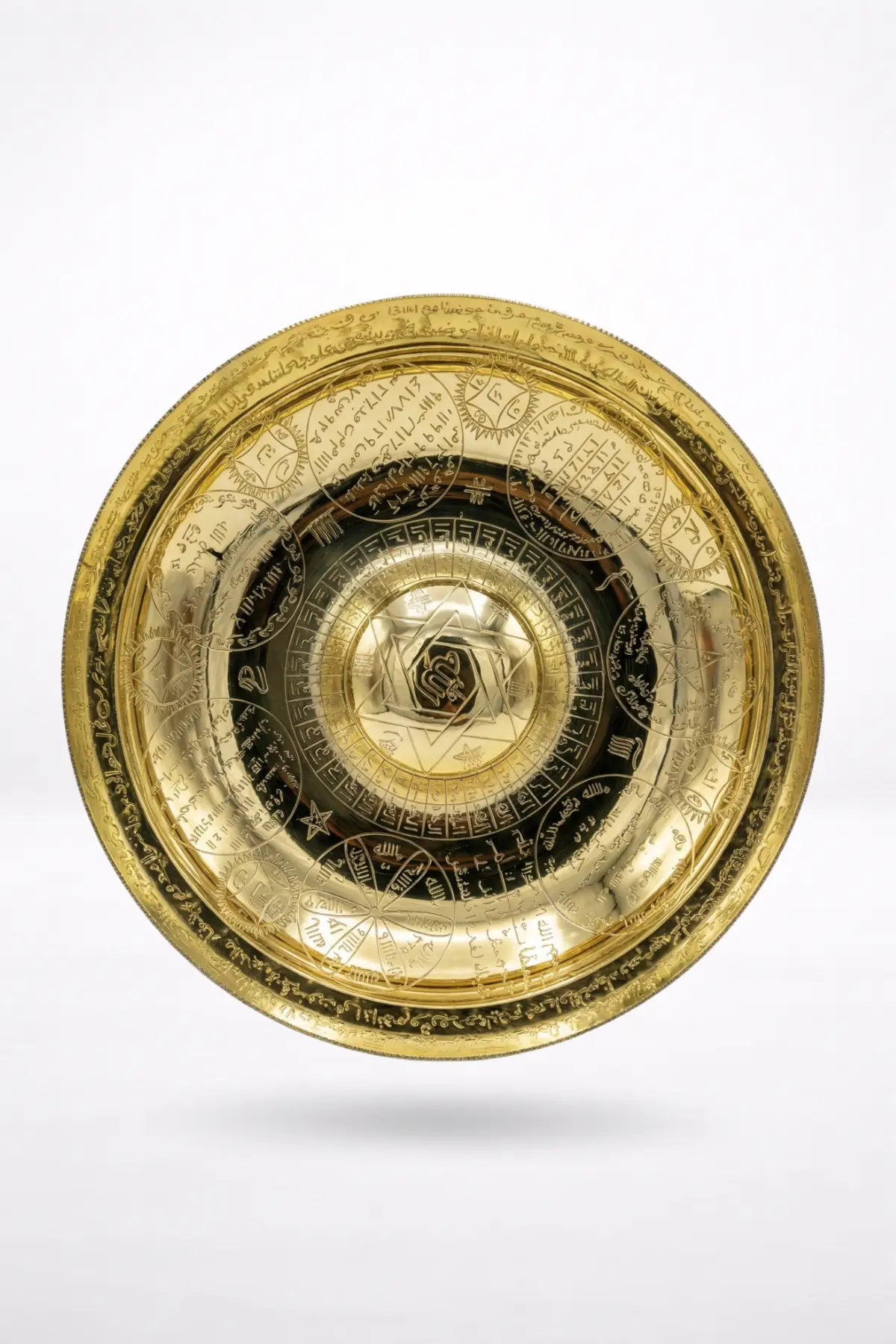 İsm-i Azam Mührü Şerifi Şifa Tası - Manevi Arınma ve Nûr Vesilesi